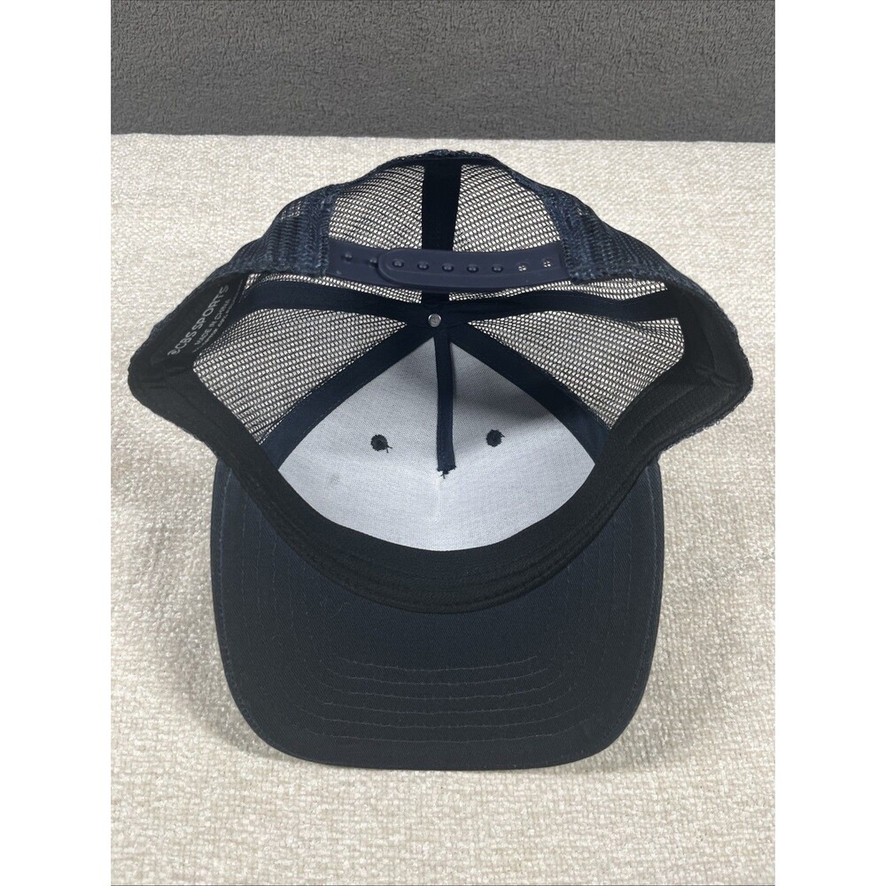 CBS Sports Crew Cap Adult Golf Trucker Hat Blue - Picture 5 of 6